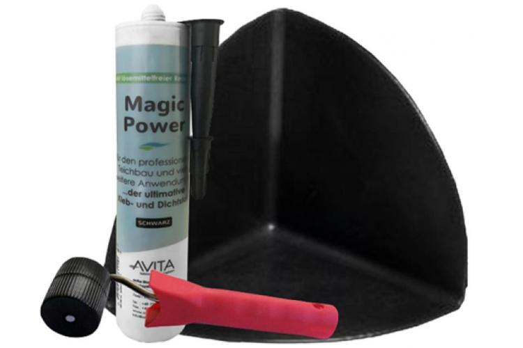 EasyCorner IN Set mit 4 Innenecken, Magic Power und Nahtroller